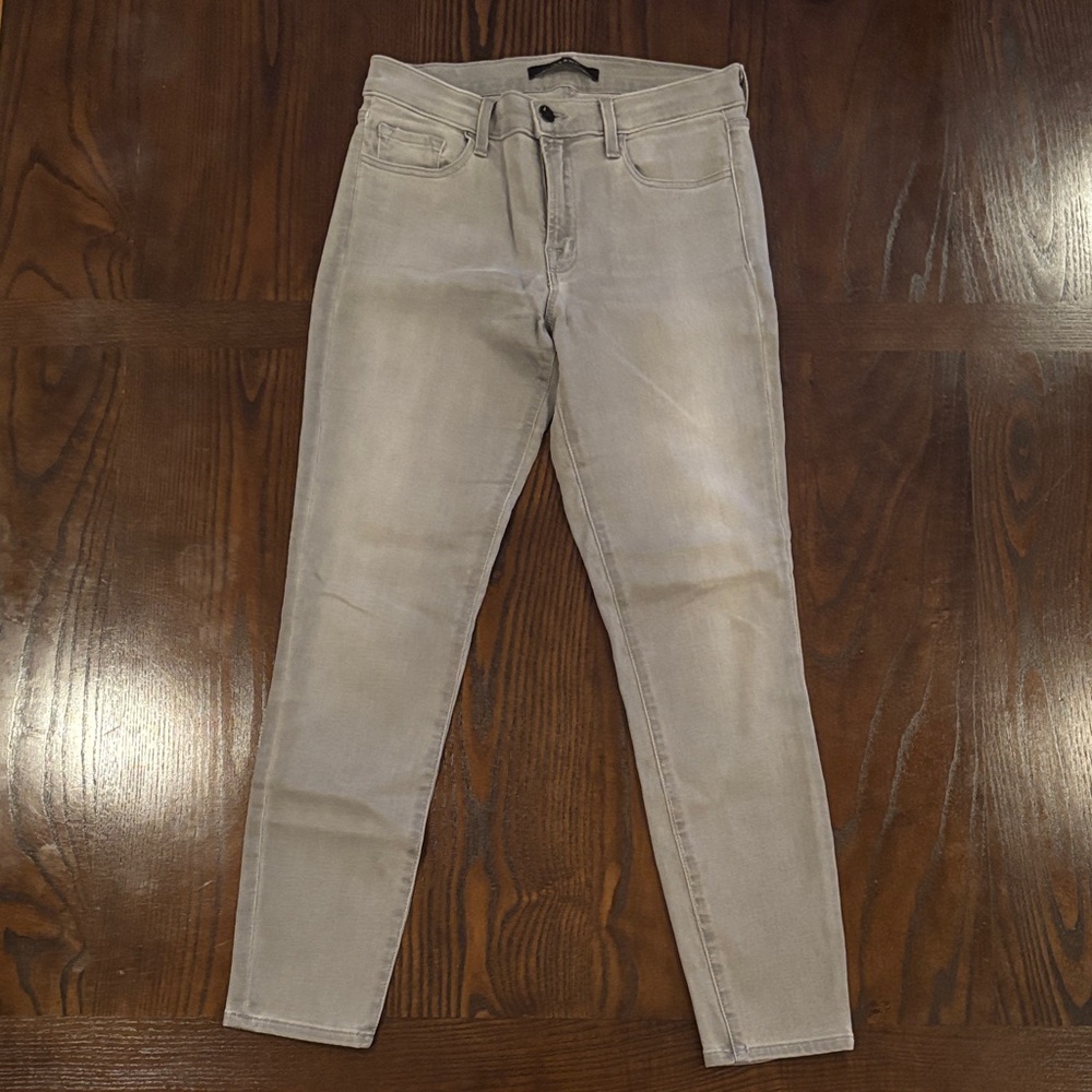 J Brand Women’s Stone Gray Slim Jeans